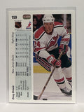 #159 Doug Brown New Jersey Devils 90-91 Upper Deck Hockey Card