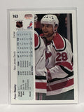 #163 Peter Stestny New Jersey Devils 90-91 Upper Deck Hockey Card