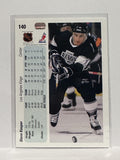 #140 Steve Kasper Los Angeles Kings 90-91 Upper Deck Hockey Card