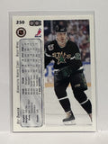 #250 Ulf Dahlen Minnesota North Stars 92-93 Upper Deck Hockey Card