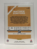 #90 Matthew Stafford   Detroit Lions 2019 Donruss Football Card