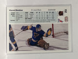 #152 Vincent Riendeau St Louis Blues 90-91 Upper Deck Hockey Card