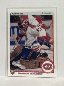 #153 Patrick Roy Montreal Canadiens 90-91 Upper Deck Hockey Card