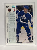 #157 Al Iafrate Toronto Maple Leafs 90-91 Upper Deck Hockey Card