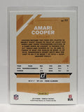 #77 Amari Cooper Dallas Cowboys 2019 Donruss Football Card