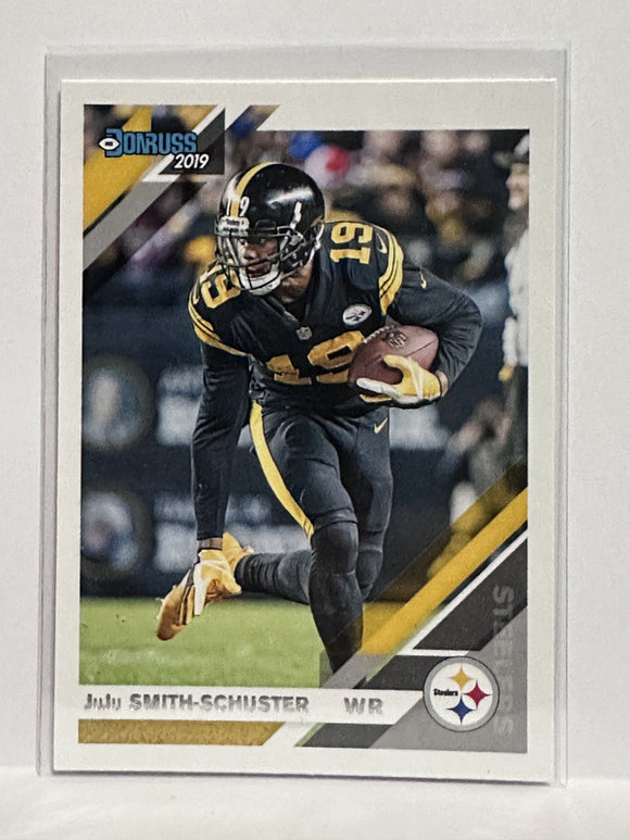 #213 Juju Smith-Schuster Pittsburgh Steelers 2019 Donruss Football Card