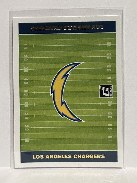 #TP-1 Team Pride  Los Angeles Chargers 2019 Donruss Football Card