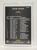 #TP-1 Team Pride  Los Angeles Chargers 2019 Donruss Football Card