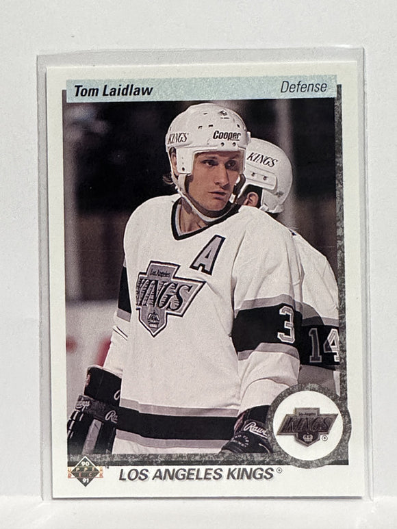 #119 Tom Laidlaw Los Angeles Kings 90-91 Upper Deck Hockey Card