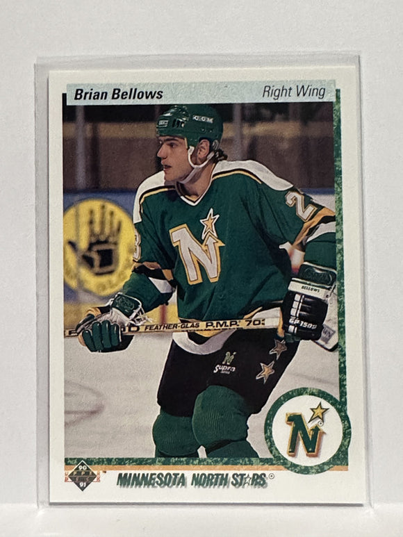 #126 Brian Bellow  Minnesota North Stars 90-91 Upper Deck Hockey Card