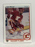 #101 Jamie Macoun Calgary Flames 90-91 Upper Deck Hockey Card