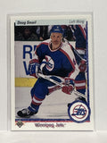 #105 Doug Smail  Winnipeg Jets 90-91 Upper Deck Hockey Card