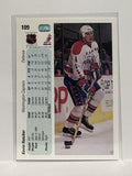 #109 Kevin Hatcher Washington Capitals 90-91 Upper Deck Hockey Card