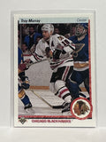 #112 Troy Murray Chicago Blackhawks 90-91 Upper Deck Hockey Card