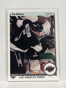 #117 Tim Watters Los Angeles Kings 90-91 Upper Deck Hockey Card