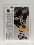 #84 Andy Brickley Boston Bruins 90-91 Upper Deck Hockey Card