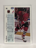 #85 Dave Manson Chicago Blackhawks 90-91 Upper Deck Hockey Card