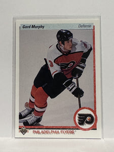 #86 Gord Murphy Philadelphia Flyers 90-91 Upper Deck Hockey Card