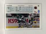 #87 Scott Young  Hartford Whalers 90-91 Upper Deck Hockey Card