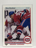 #93 Brian Skrudland Montreal Canadiens 90-91 Upper Deck Hockey Card