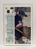 #18 Glenn Healy New York Islanders 90-91 Upper Deck Hockey Card