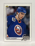 #360 Scott Lachance Rookie Report New York Islanders 92-93 Upper Deck Hockey Card