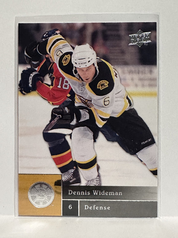 #7 Dennis Wideman Boston Bruins 09-10 Upper Deck Series 1 Hockey Card