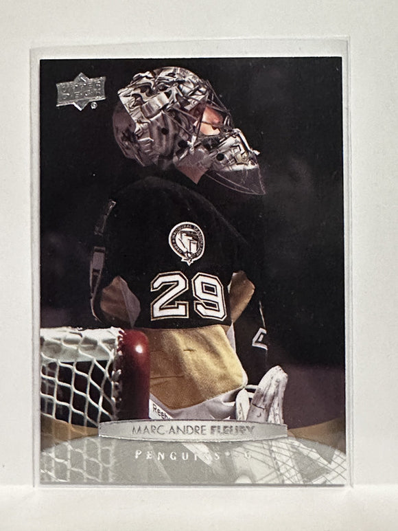 #50 Marc-Andre Fleury Pittsburgh Penguins 11-12 Upper Deck Series 1 Hockey Card