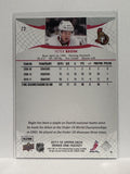 #72 Peter Regin Ottawa Senators 11-12 Upper Deck Series 1 Hockey Card