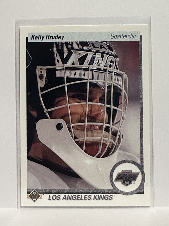 #231 Kelly Hrudey Los Angeles Kings 90-91 Upper Deck Hockey Card