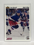 #109 Pat Elynuik Winnipeg Jets 91-92 Upper Deck Hockey Card