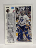 #201 Tom Draper Buffalo Sabres 92-93 Upper Deck Hockey Card