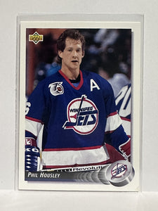 #276 Phil Housley Winnipeg Jets 92-93 Upper Deck Hockey Card