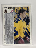 #228 Calle Carlsson Sweden 92-93 Upper Deck Hockey Card