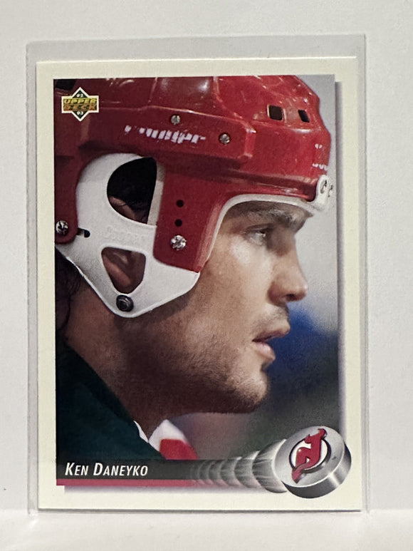 #259 Ken Daneyko New Jersey Devils 92-93 Upper Deck Hockey Card