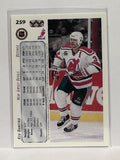 #259 Ken Daneyko New Jersey Devils 92-93 Upper Deck Hockey Card