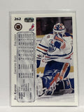 #262 Bill Ranford   Edmonton Oilers 92-93 Upper Deck Hockey Card