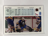 #166 Daren Puppa Buffalo Sabres 90-91 Upper Deck Hockey Card