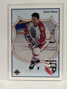 #515 Denis Potvin Heroes NHL 90-91 Upper Deck Hockey Card