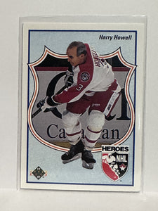 #511 Harry Howell Heroes NHL 90-91 Upper Deck Hockey Card