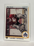 #495 Mike Vernon All Star Skills Calgary Flames 90-91 Upper Deck Hockey Card