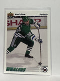 #297 Brad Shaw Hartford Whalers 91-92 Upper Deck Hockey Card