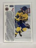 #232 Kristian Gahn Sweden 92-93 Upper Deck Hockey Card