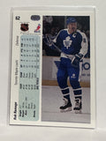 #62 Rob Ramage Toronto Maple Leafs 90-91 Upper Deck Hockey Card