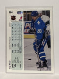 #184 Tony Hrkac Quebec Nordiques 90-91 Upper Deck Hockey Card