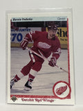 #58 Bernie Federko Detroit Red Wings 90-91 Upper Deck Hockey Card