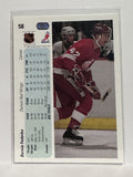 #58 Bernie Federko Detroit Red Wings 90-91 Upper Deck Hockey Card