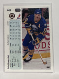 #443 Dale Hawerchuk Buffalo Sabres 90-91 Upper Deck Hockey Card