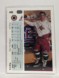 #440 Kris King New York Rangers 90-91 Upper Deck Hockey Card