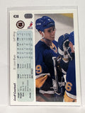 #438 Geoff Courtnall St Louis Blues 90-91 Upper Deck Hockey Card